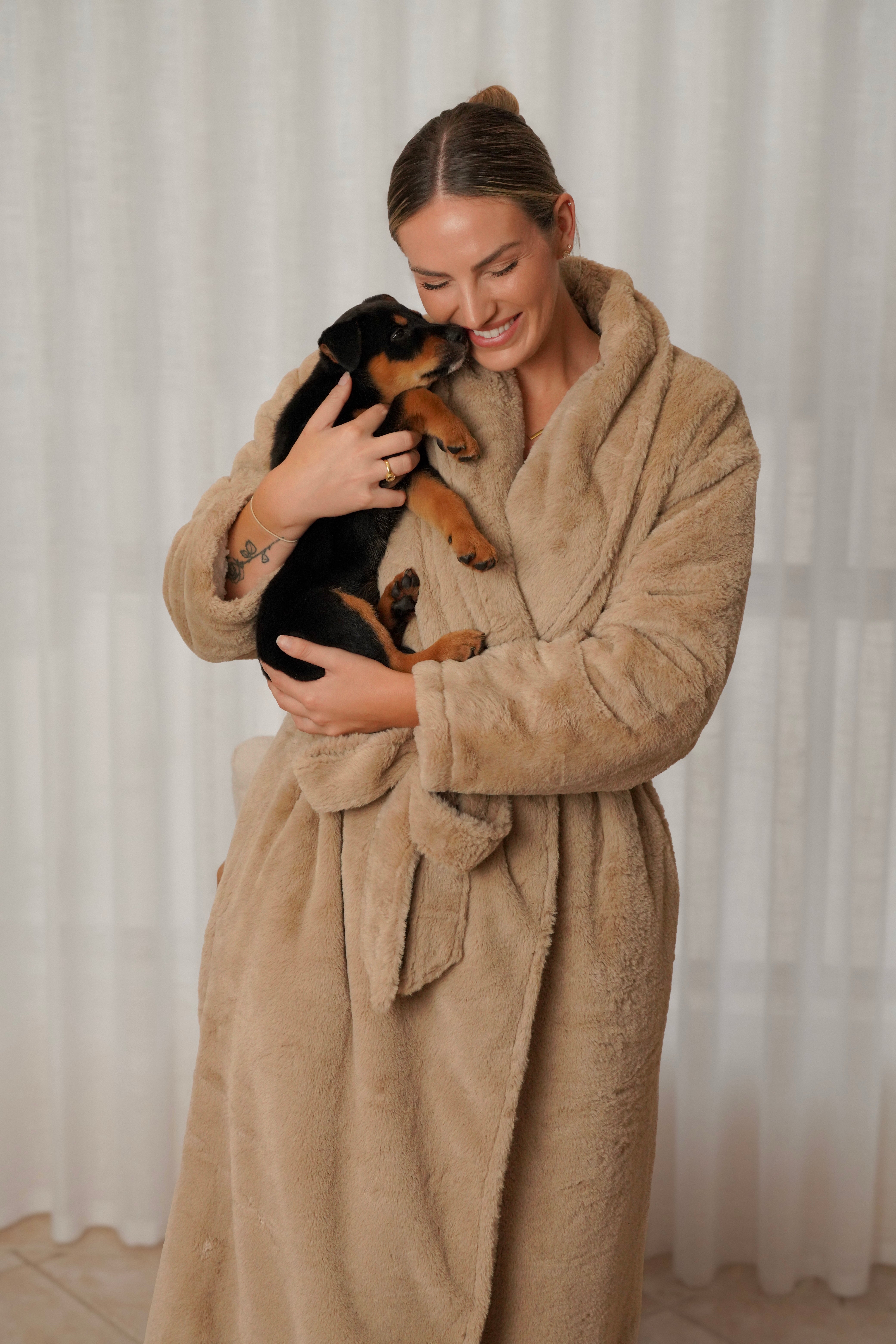 Oversized Hoodie Almond