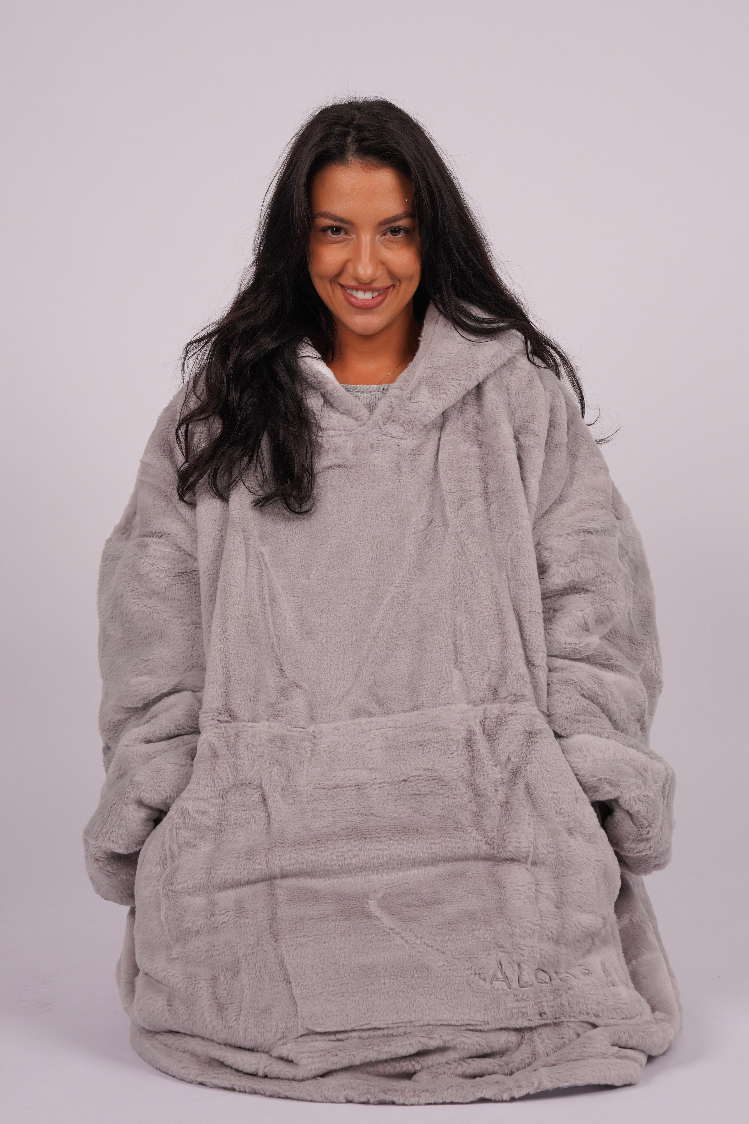 Oversized Hoodie Blanket Cloud
