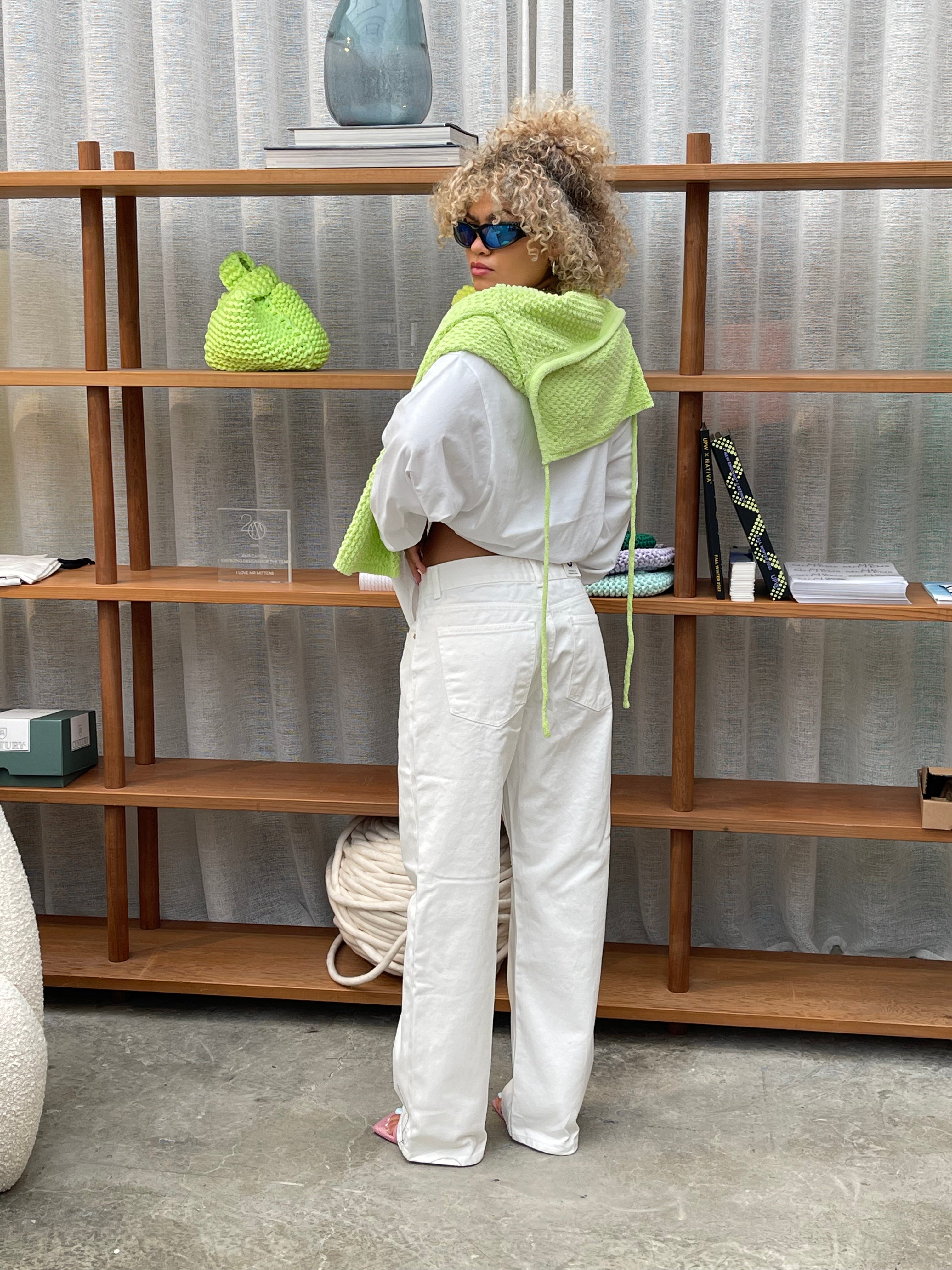 Bobbie White Jeans