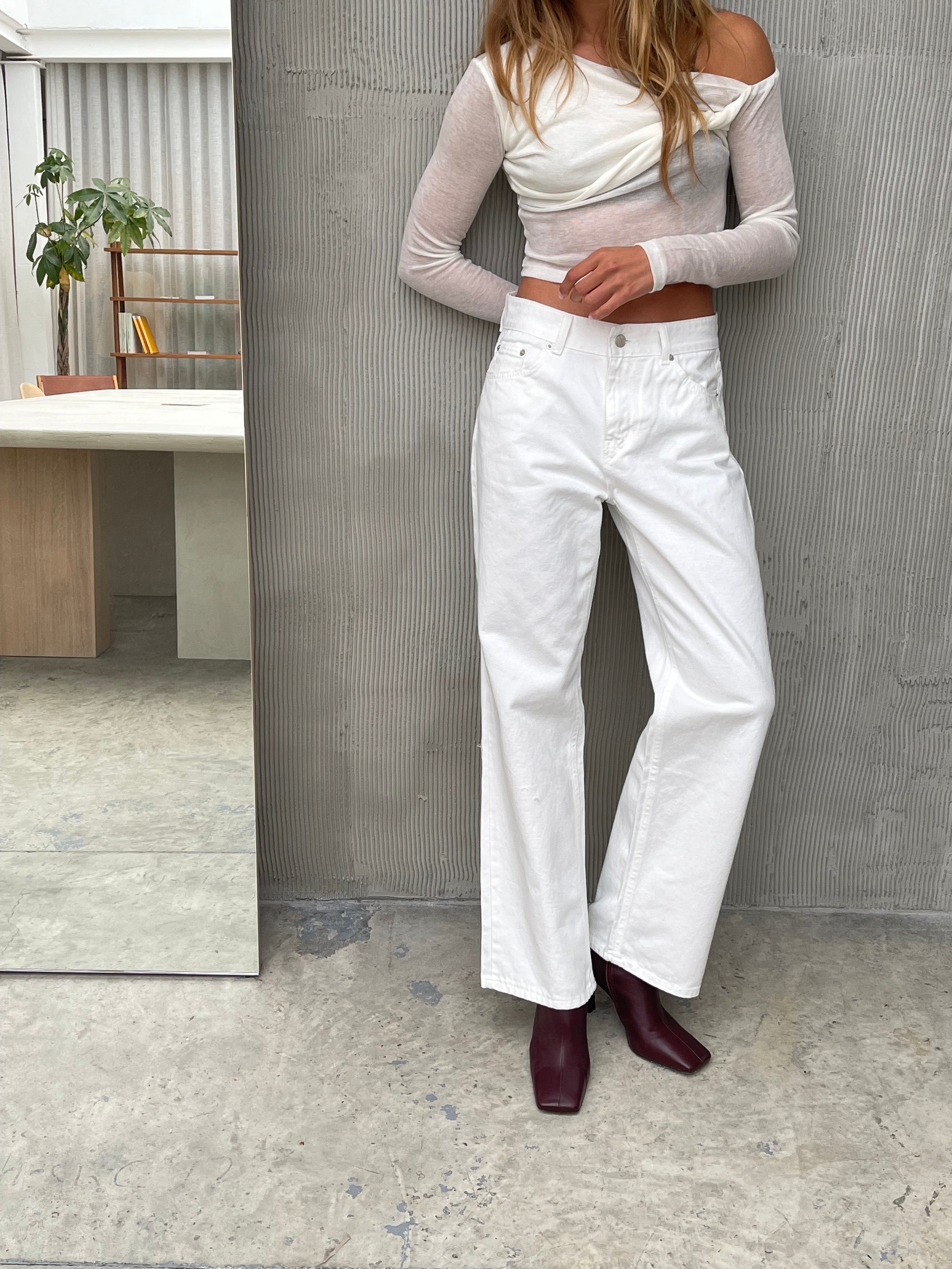 Bobbie White Jeans