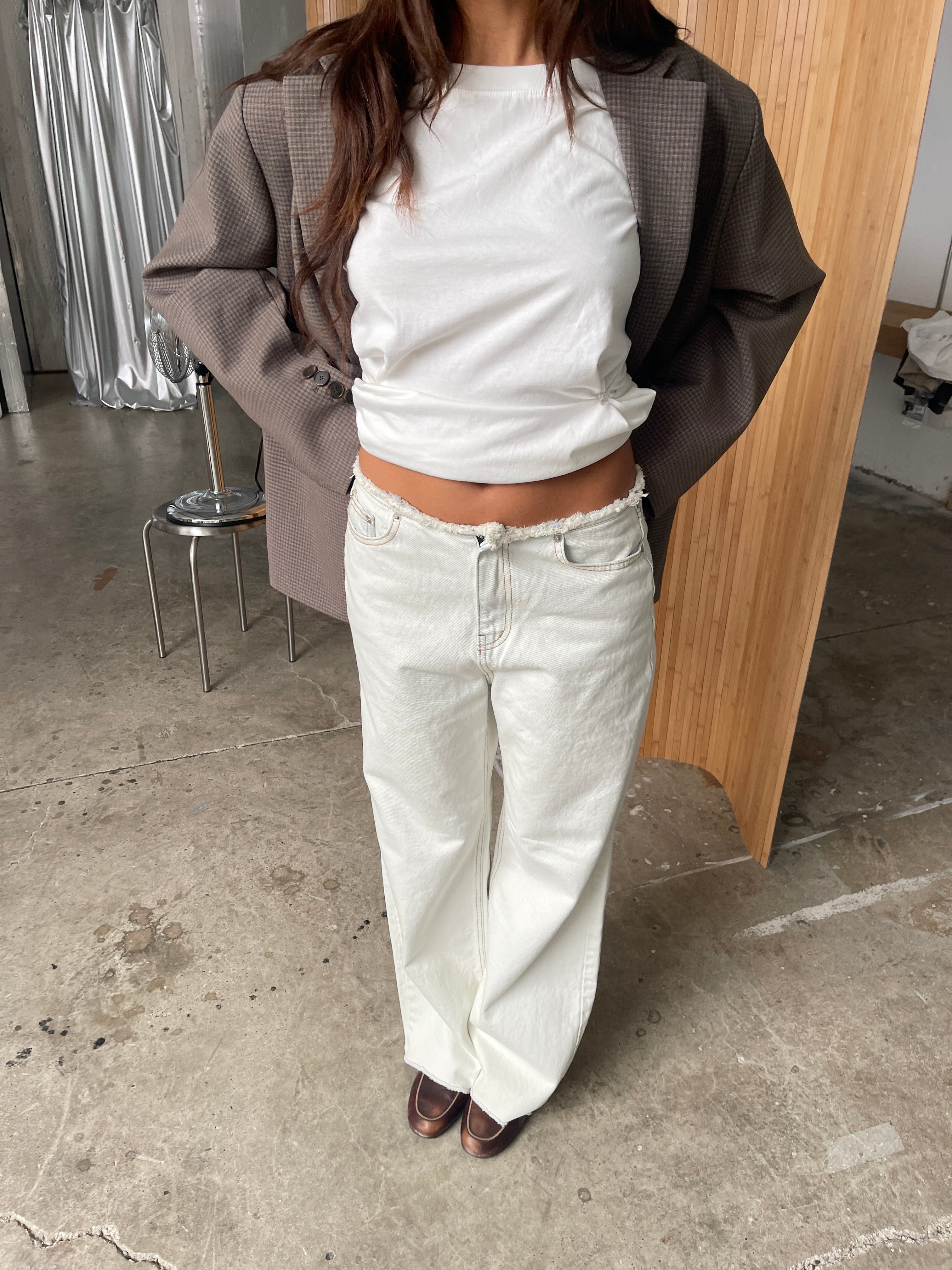 Low Waist Jeans Cold Wash