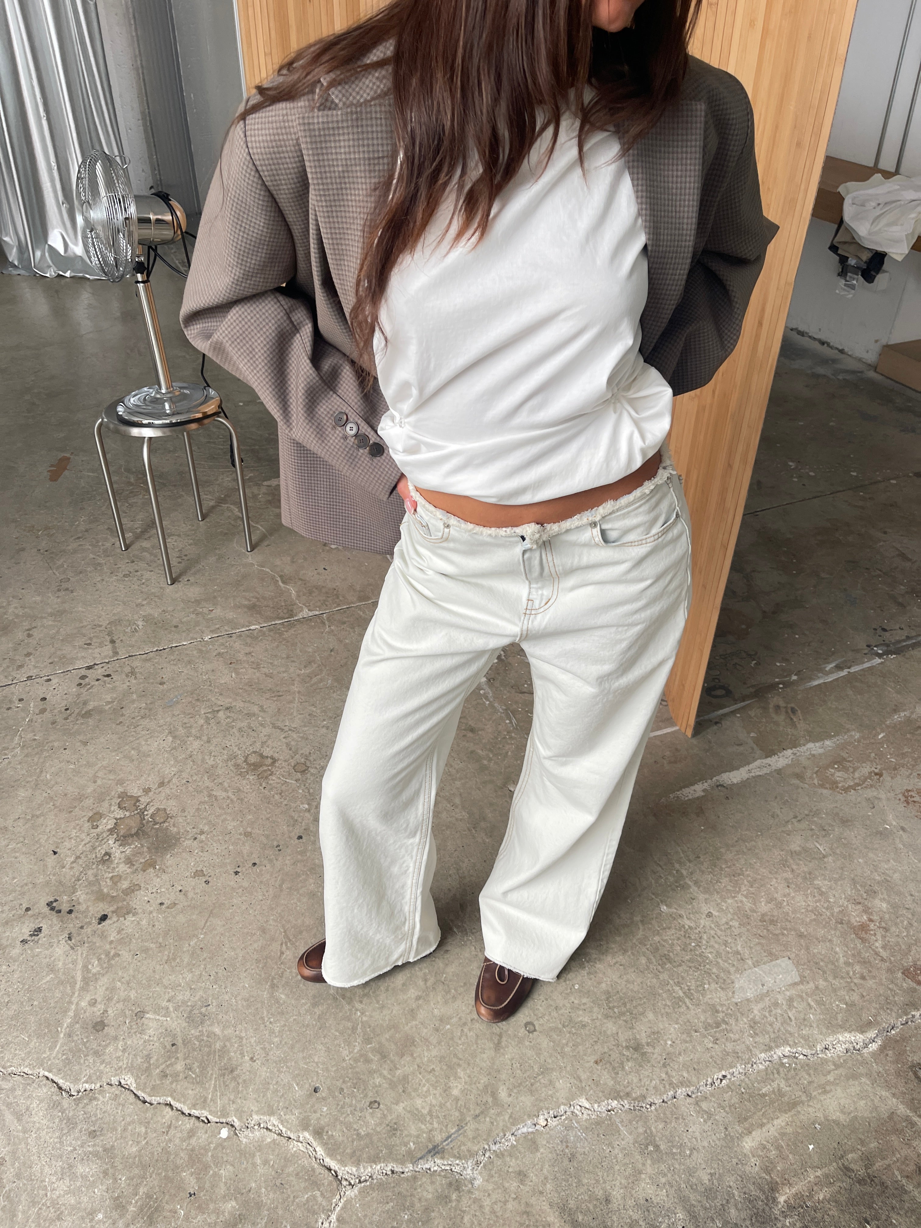 Low Waist Jeans Cold Wash