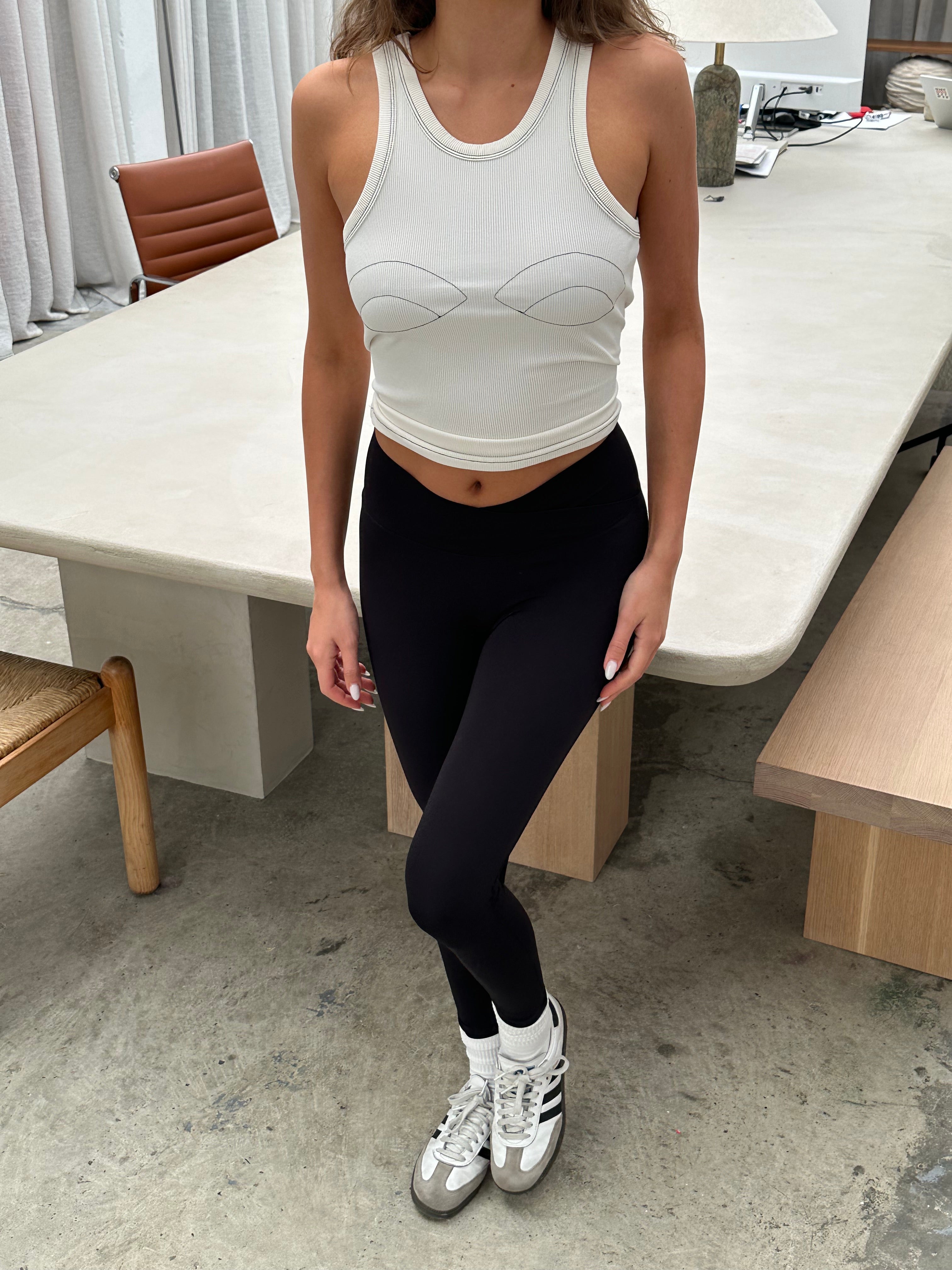 Cross-Waist Leggings
