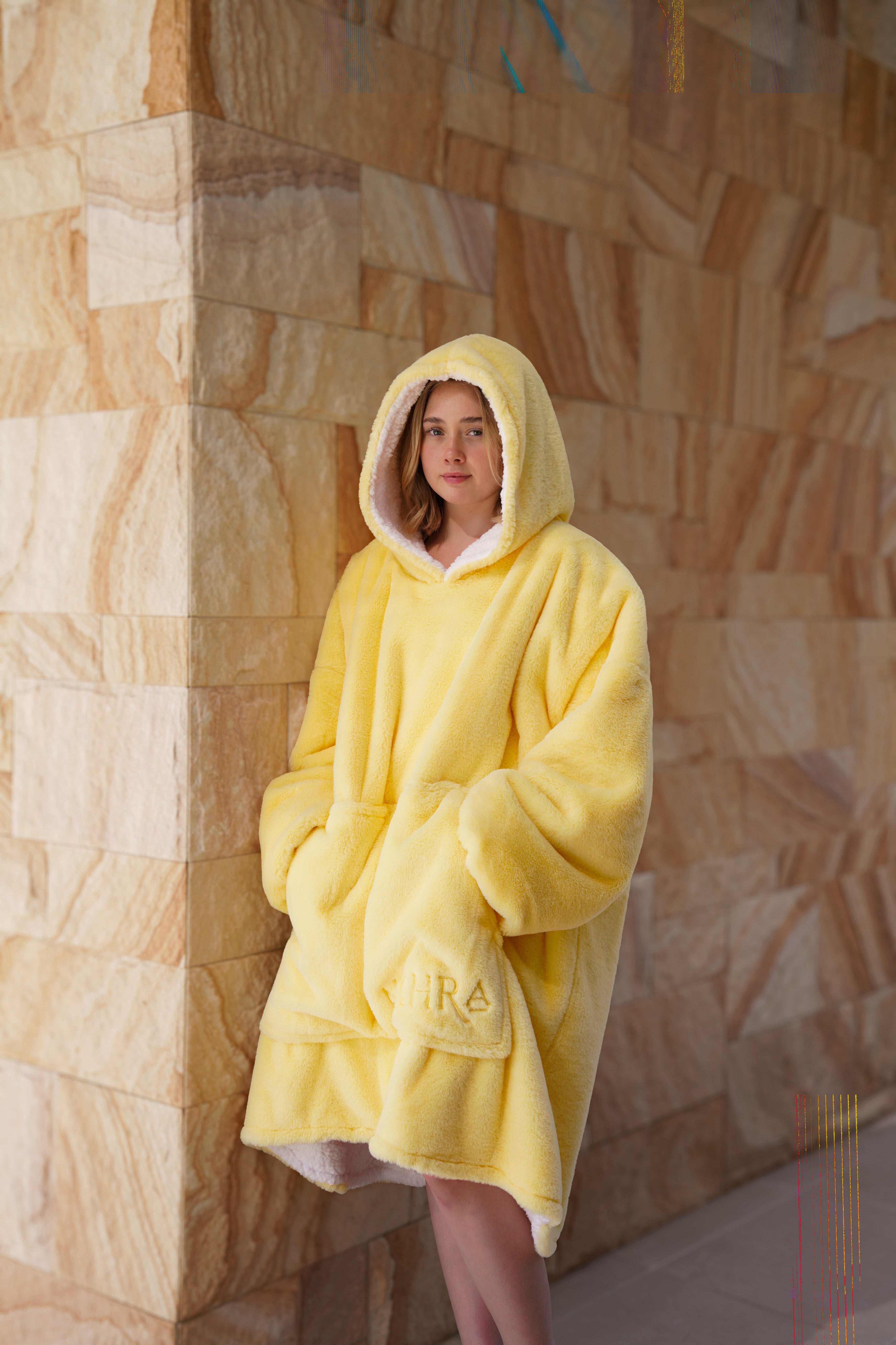 Oversized Hoodie Limoncello