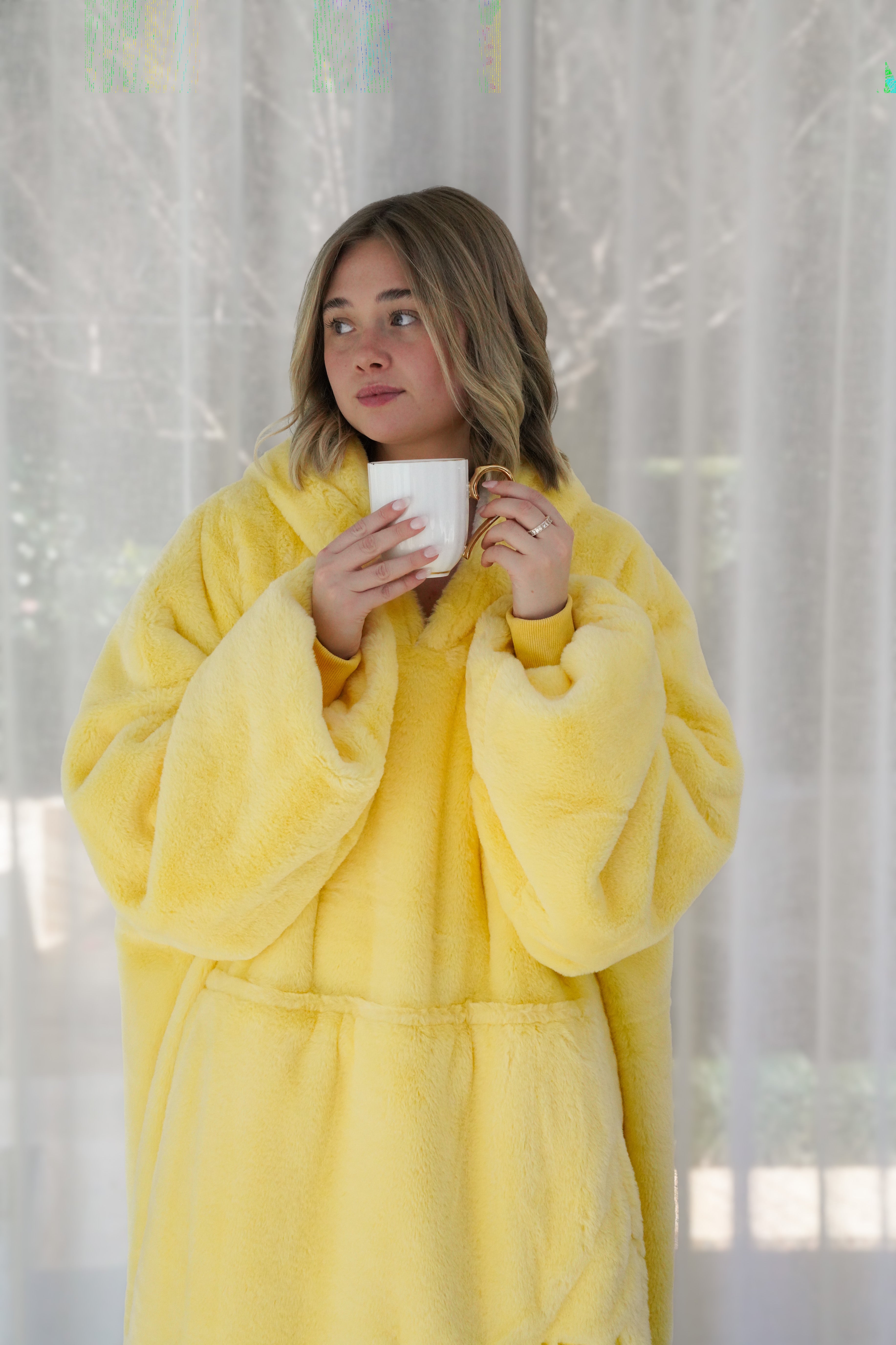 Oversized Hoodie Limoncello