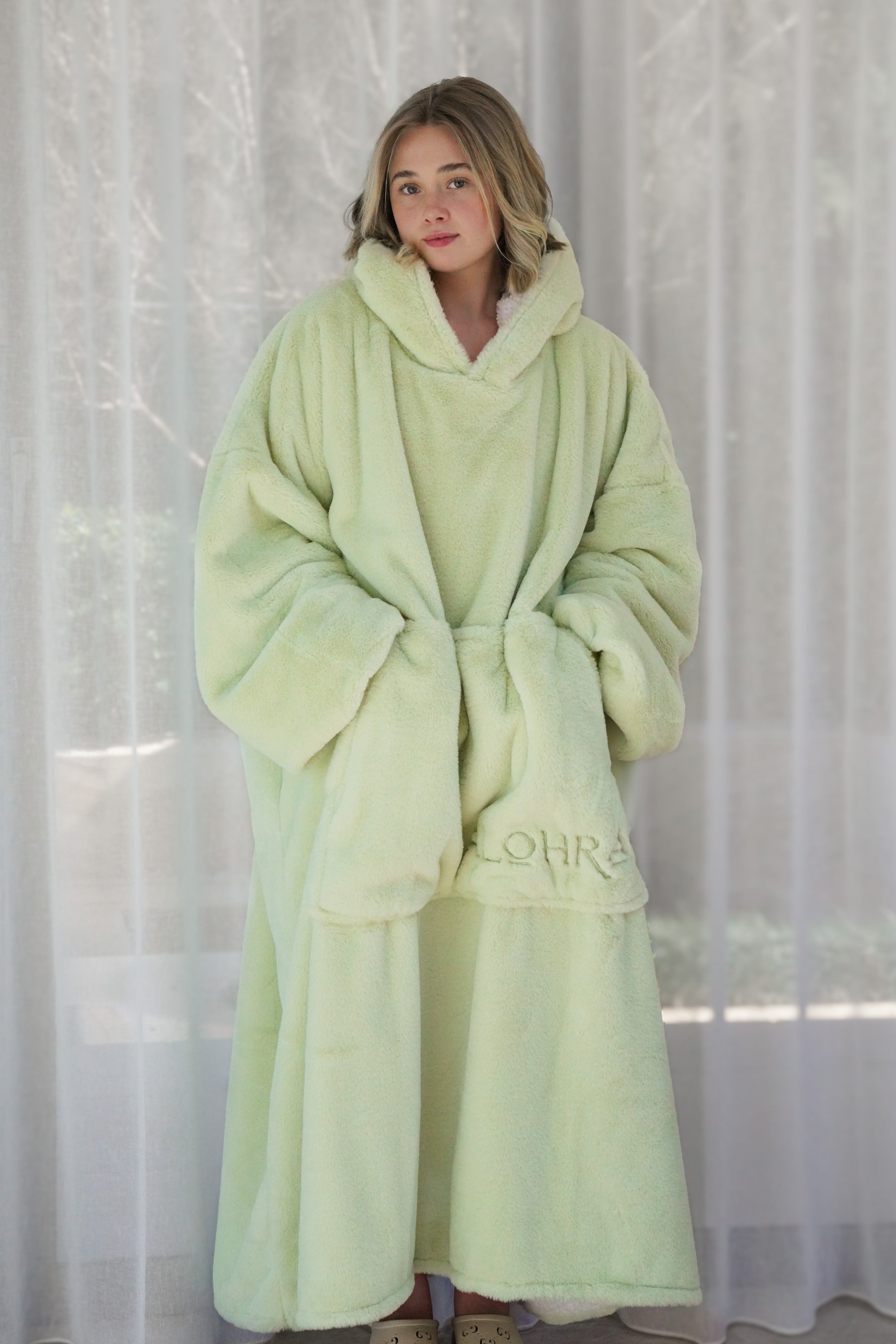 Long Kiwi Oversized Hoodie
