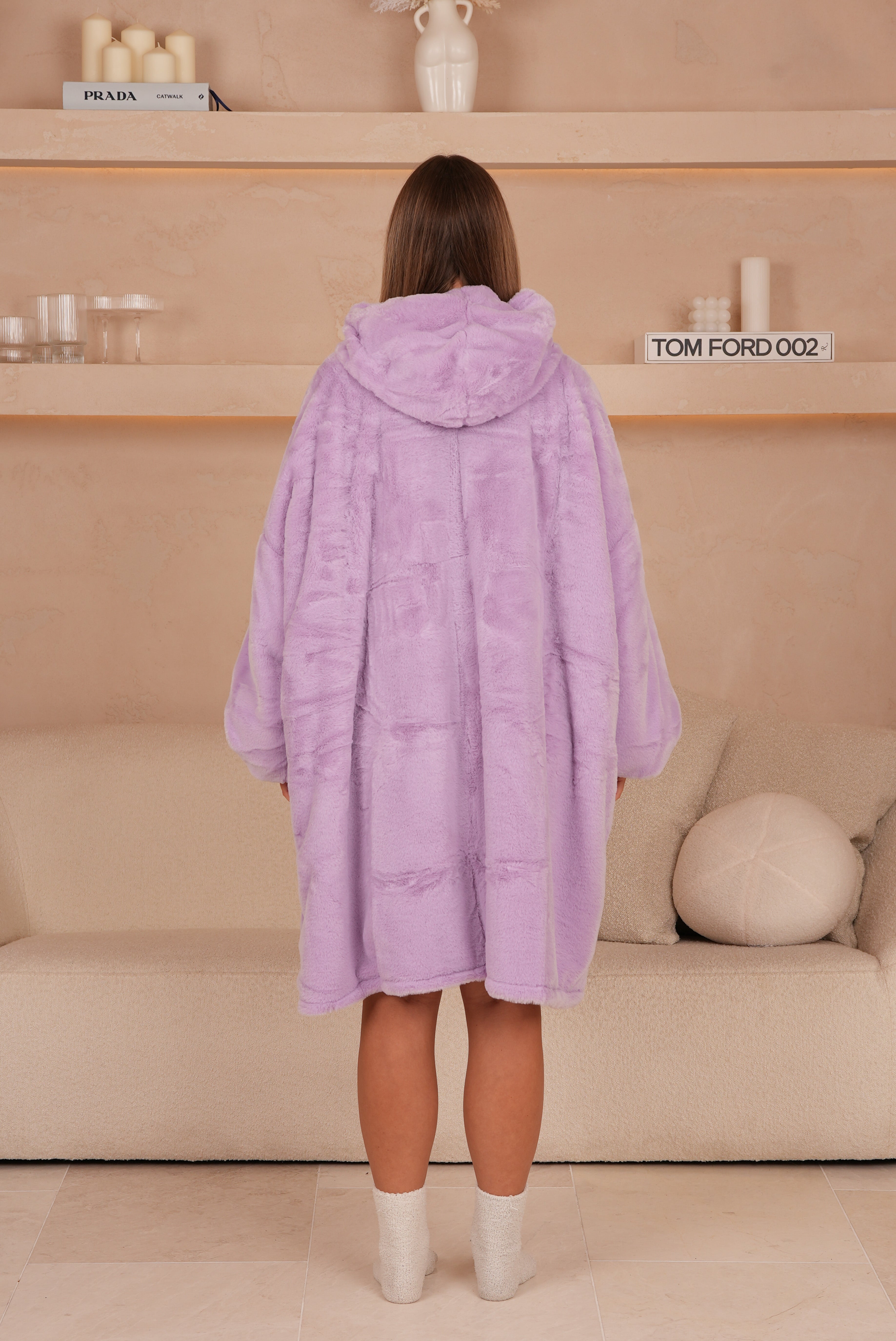 Oversized Hoodie Blanket Smoothie