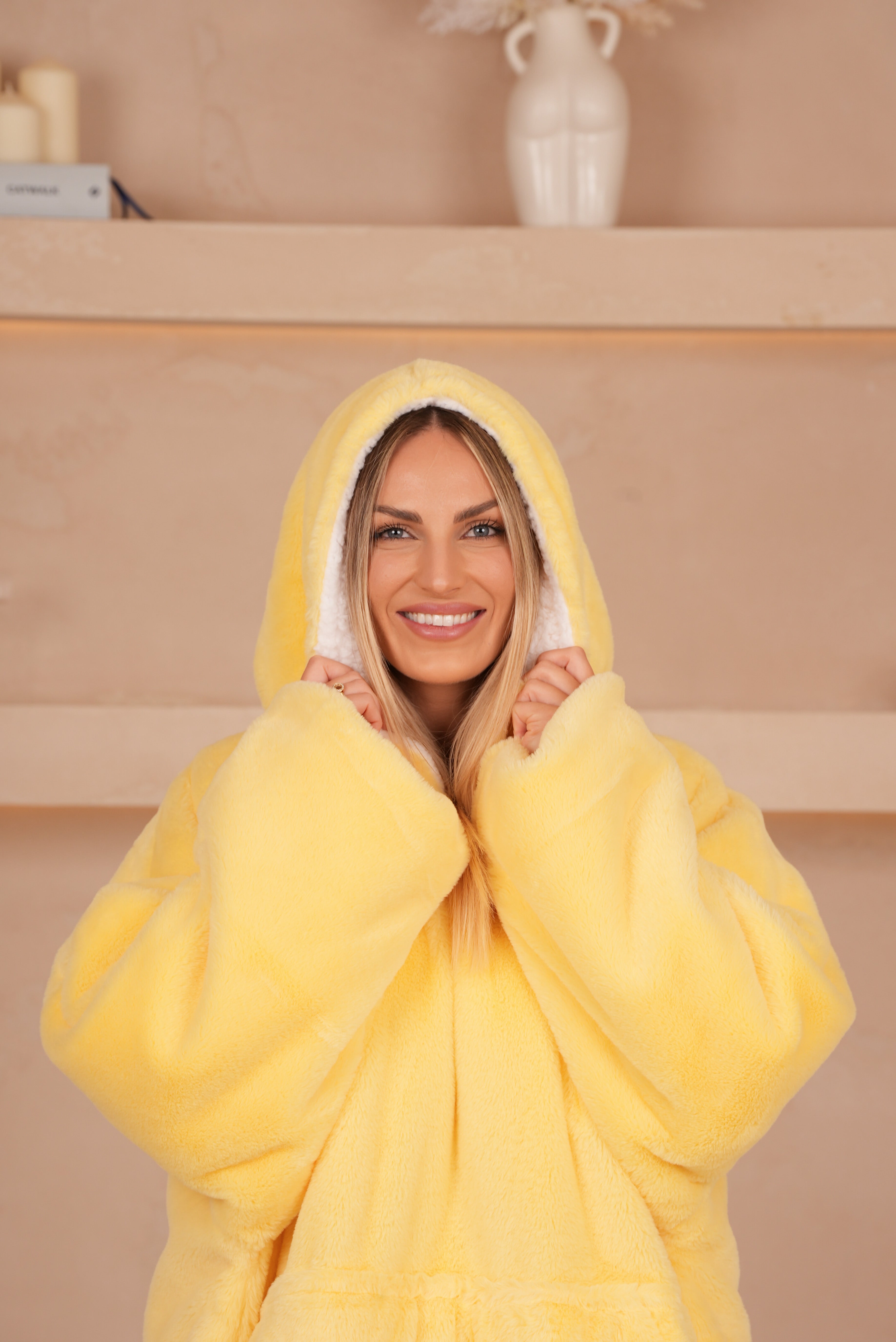 Oversized Hoodie Limoncello