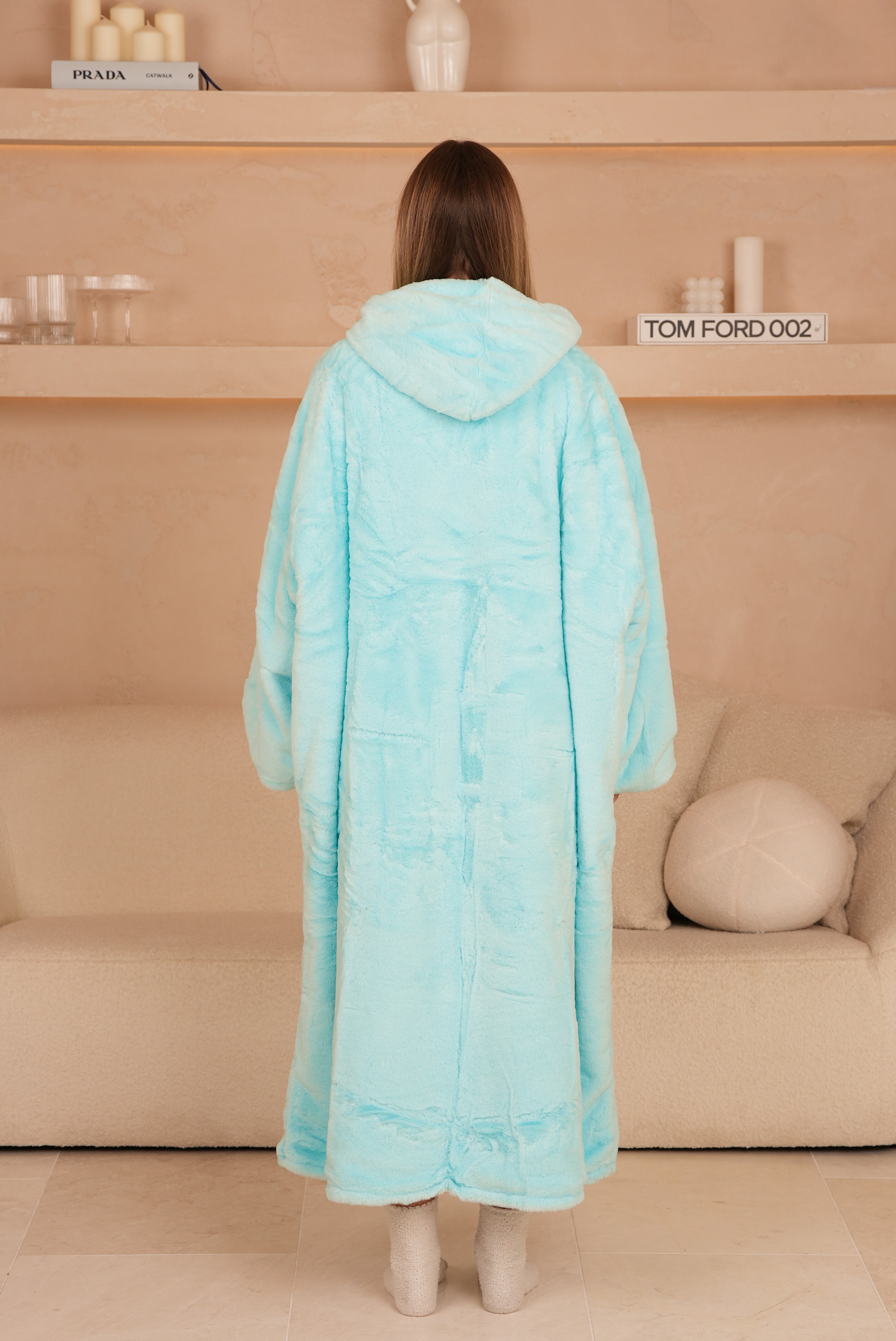 Oversized Hoodie Long Bubbles