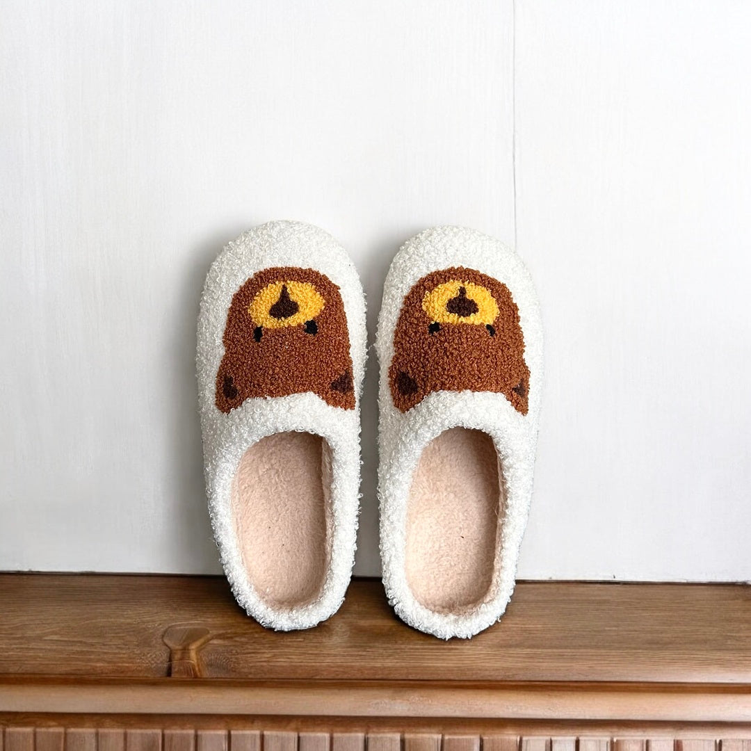 Cozy Teddy Bear Slippers