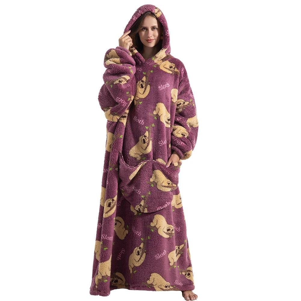 Oversized Hoodie Sloth