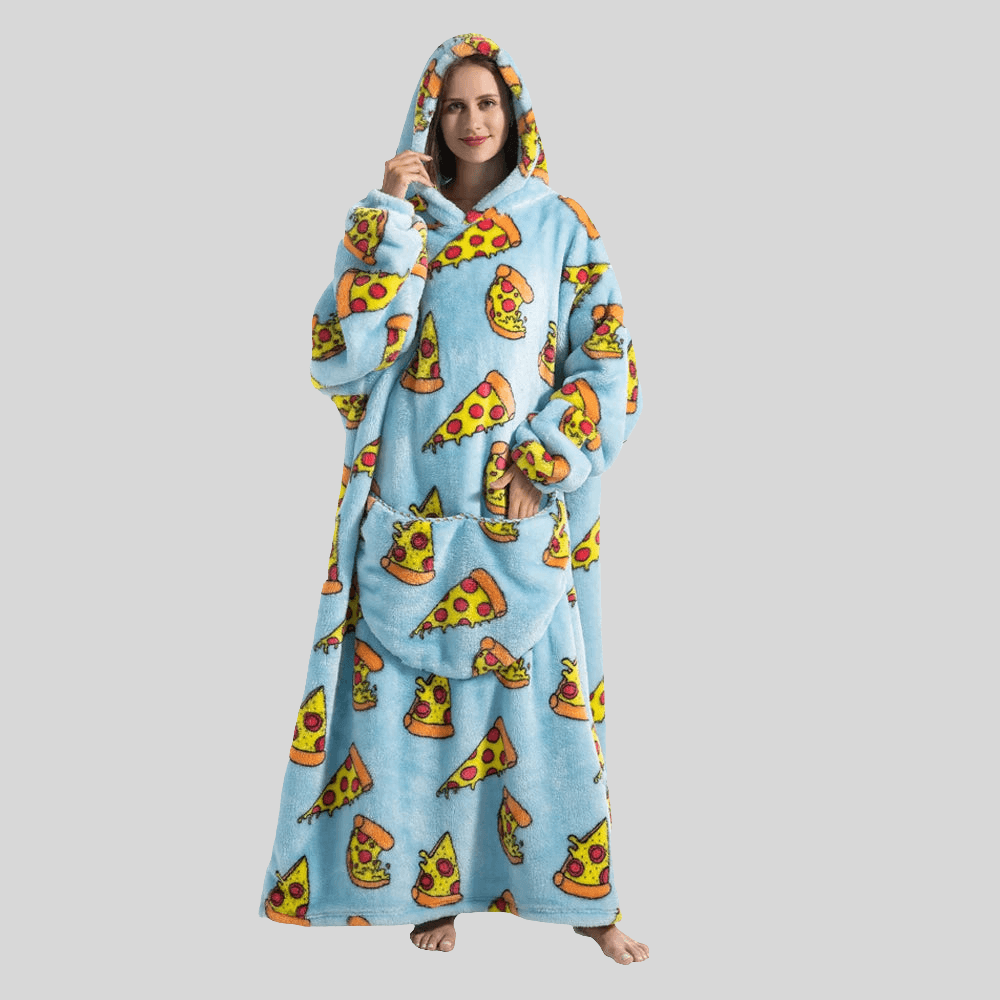 Oversized Pizza Hoodie