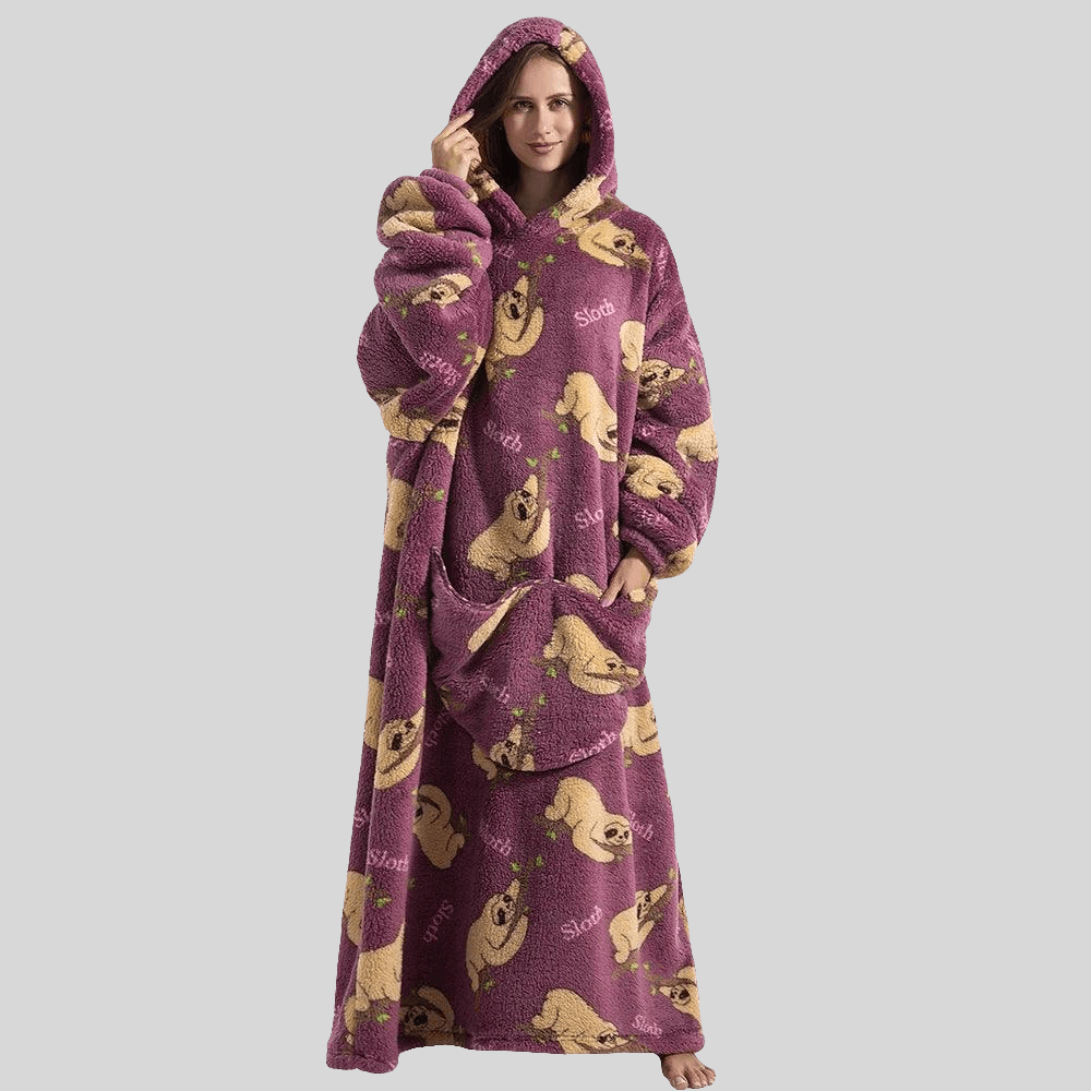 Oversized Hoodie Sloth
