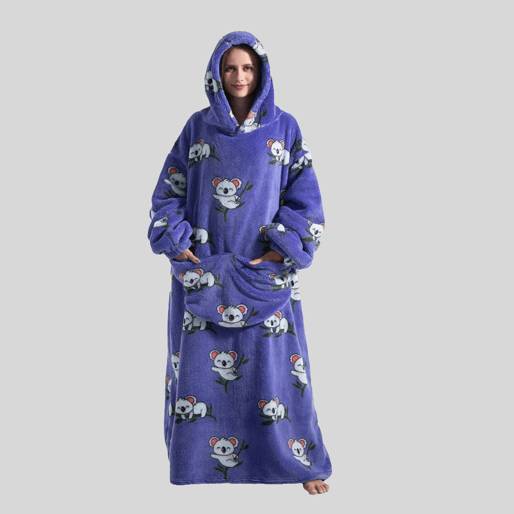 Oversized Hoodie Blanket Koala