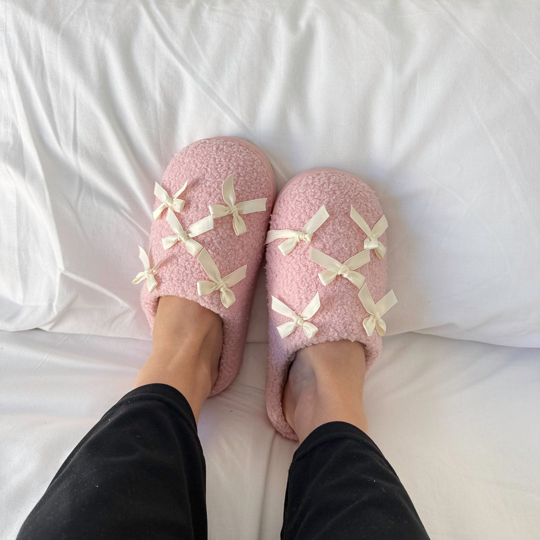 Celeste Slippers with Bow
