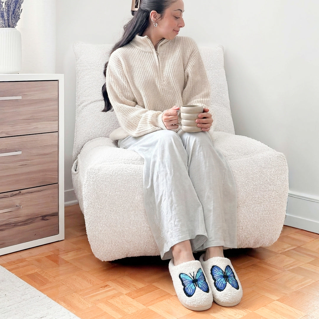 Fiona Butterfly Slippers
