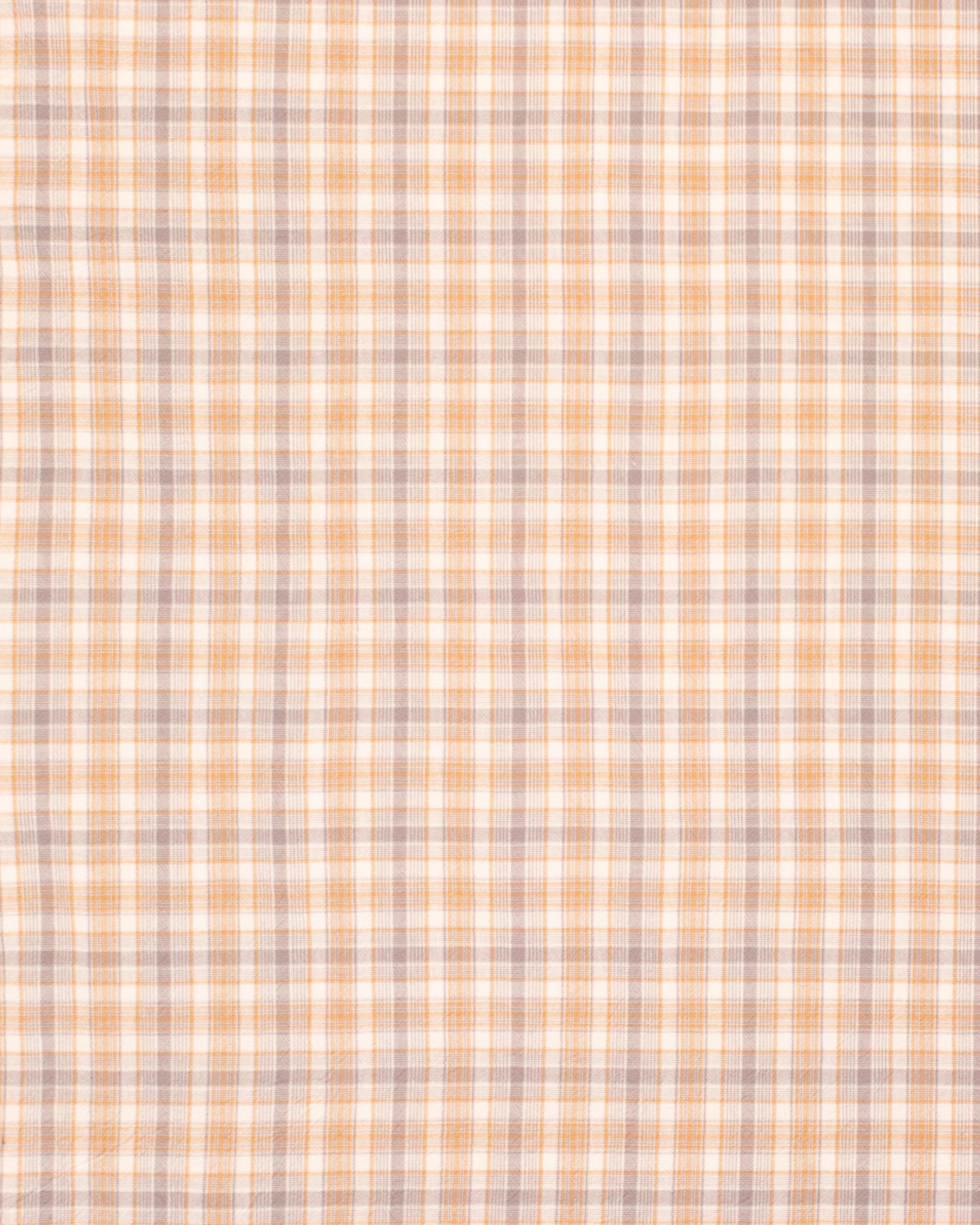 Cotton Checkered Duvet - Mocha