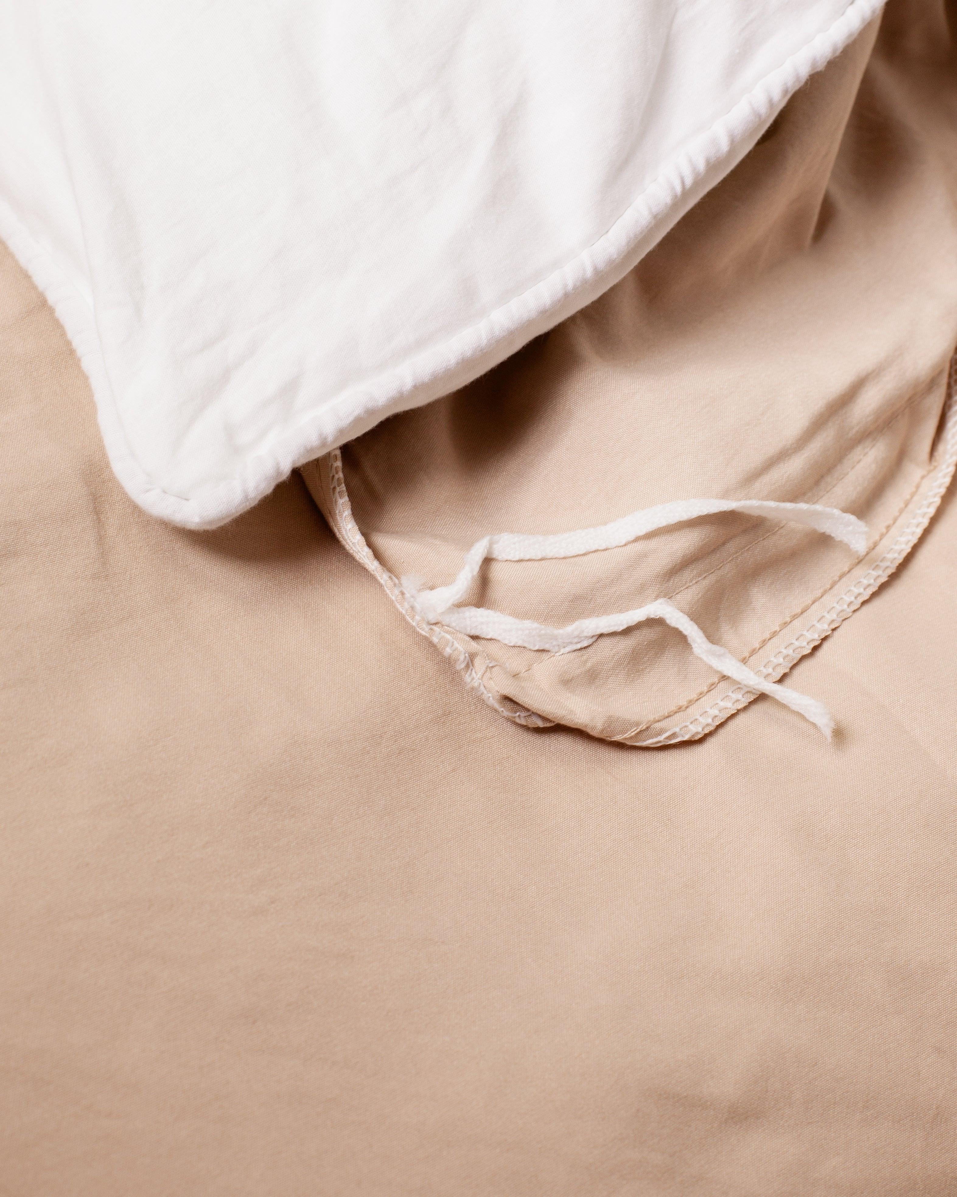 Solid Washed Cotton Duvet - Vanilla