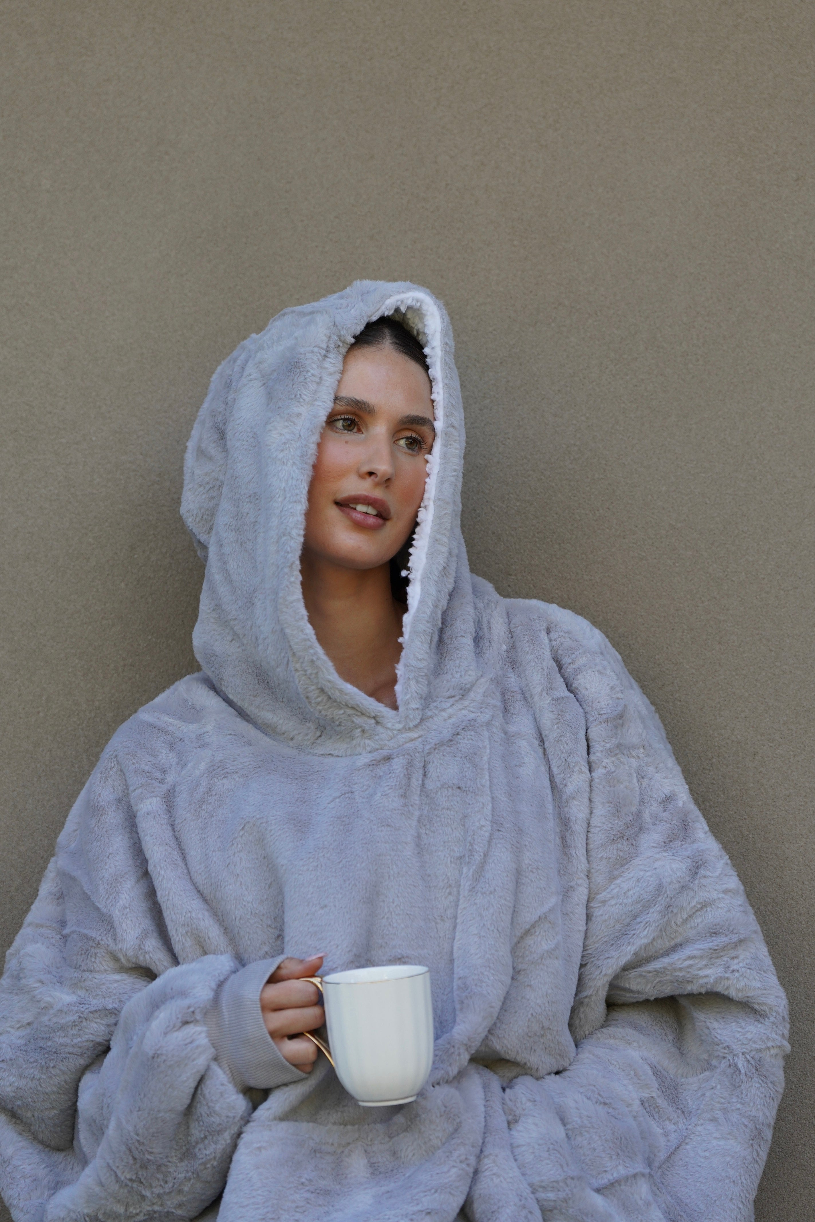 Oversized Hoodie Blanket Cloud
