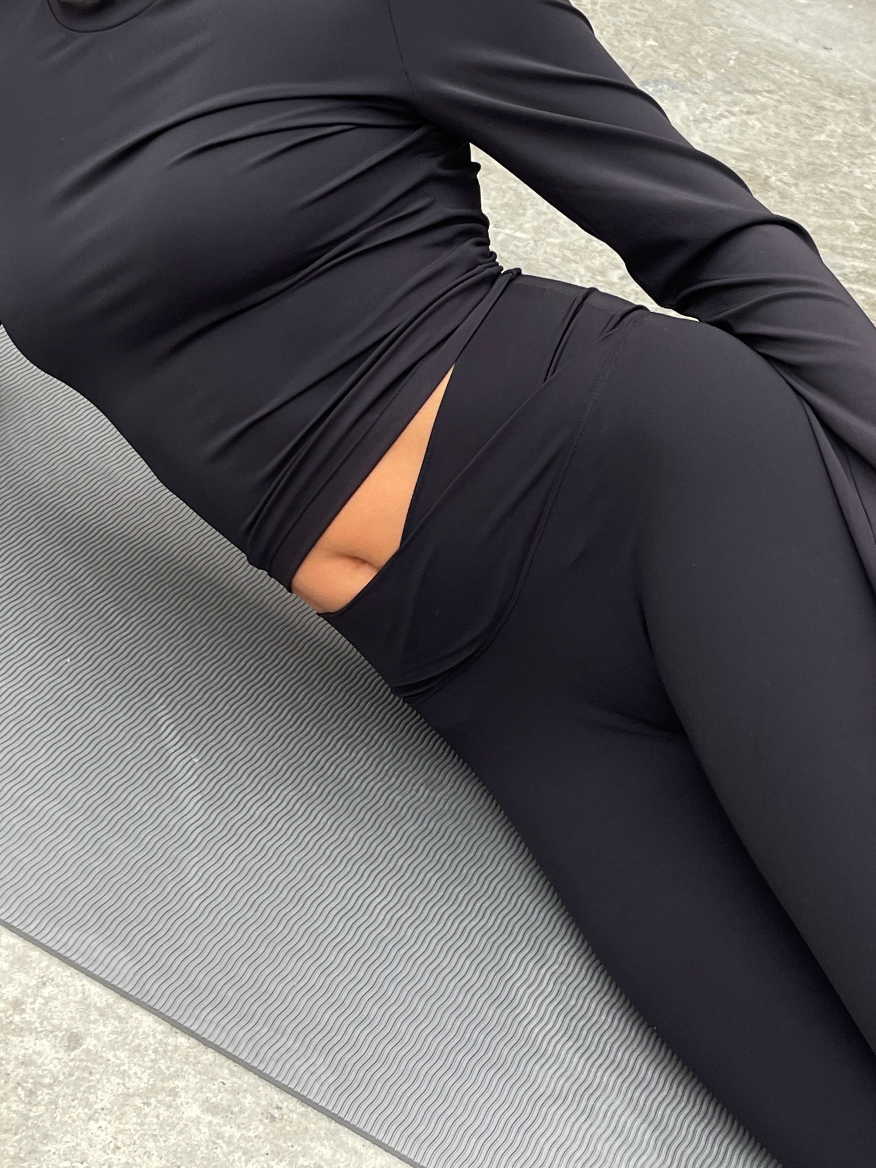 Cross-Waist Leggings