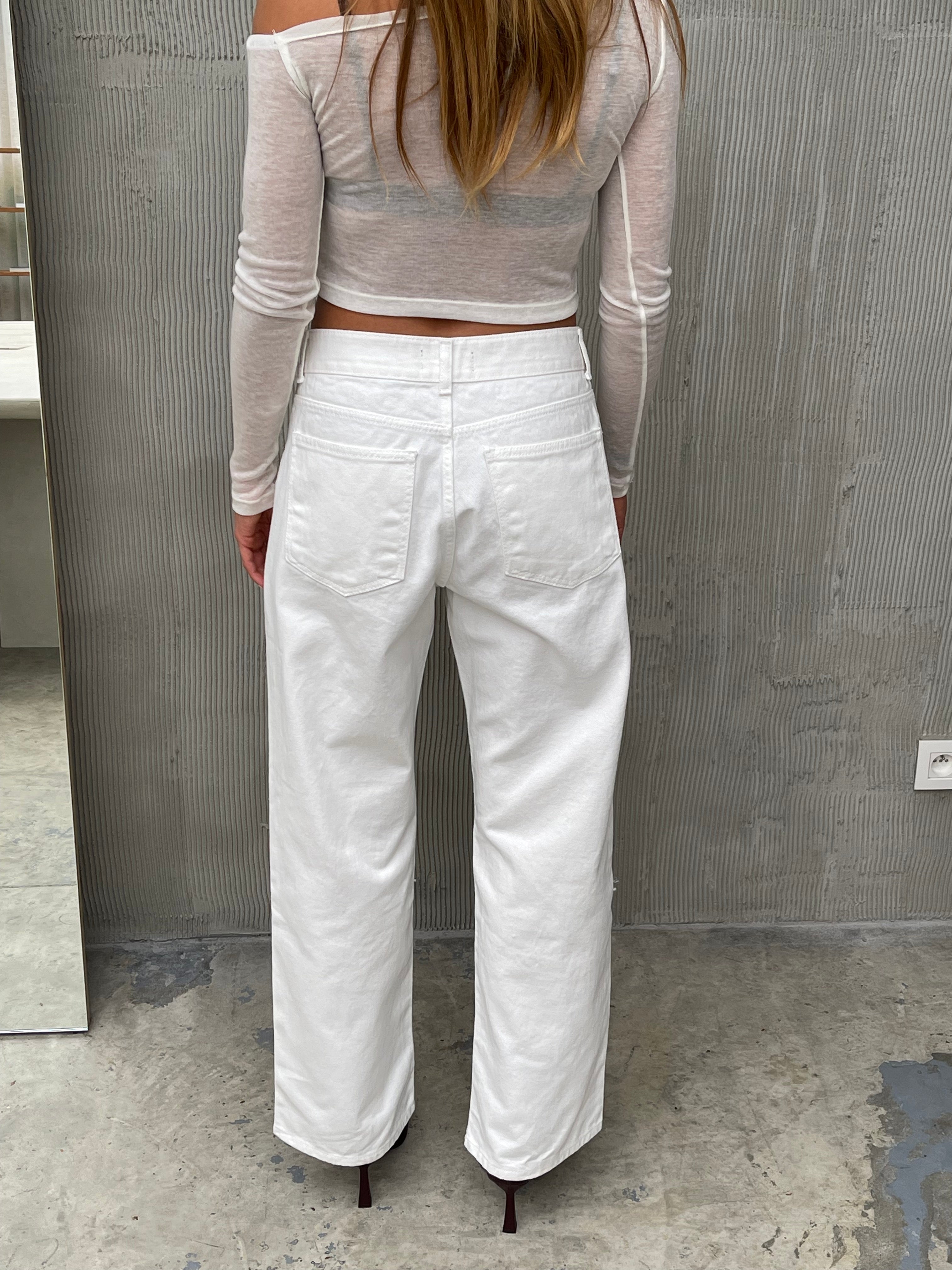 Bobbie White Jeans