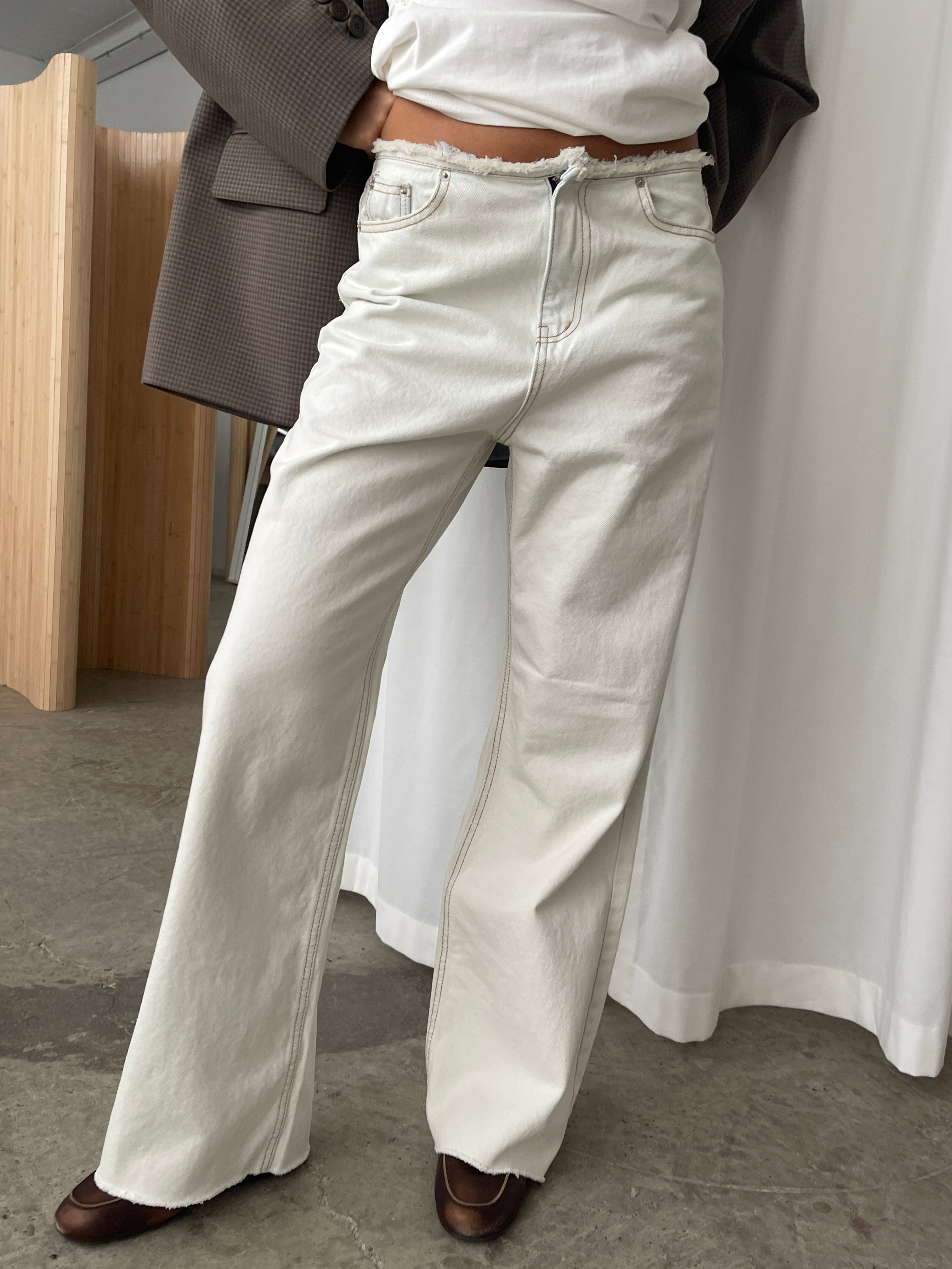 Low Waist Jeans Cold Wash