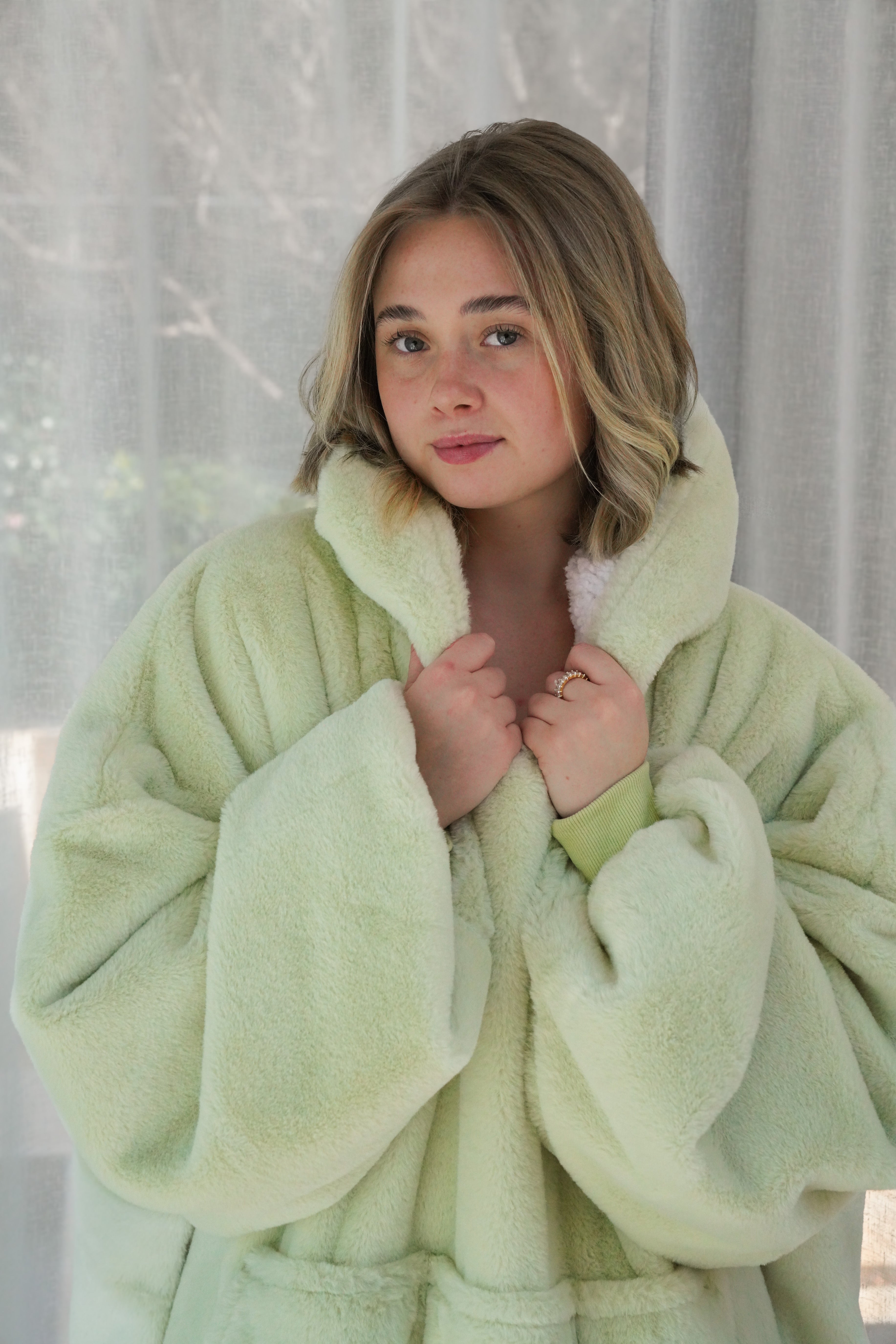 Long Kiwi Oversized Hoodie