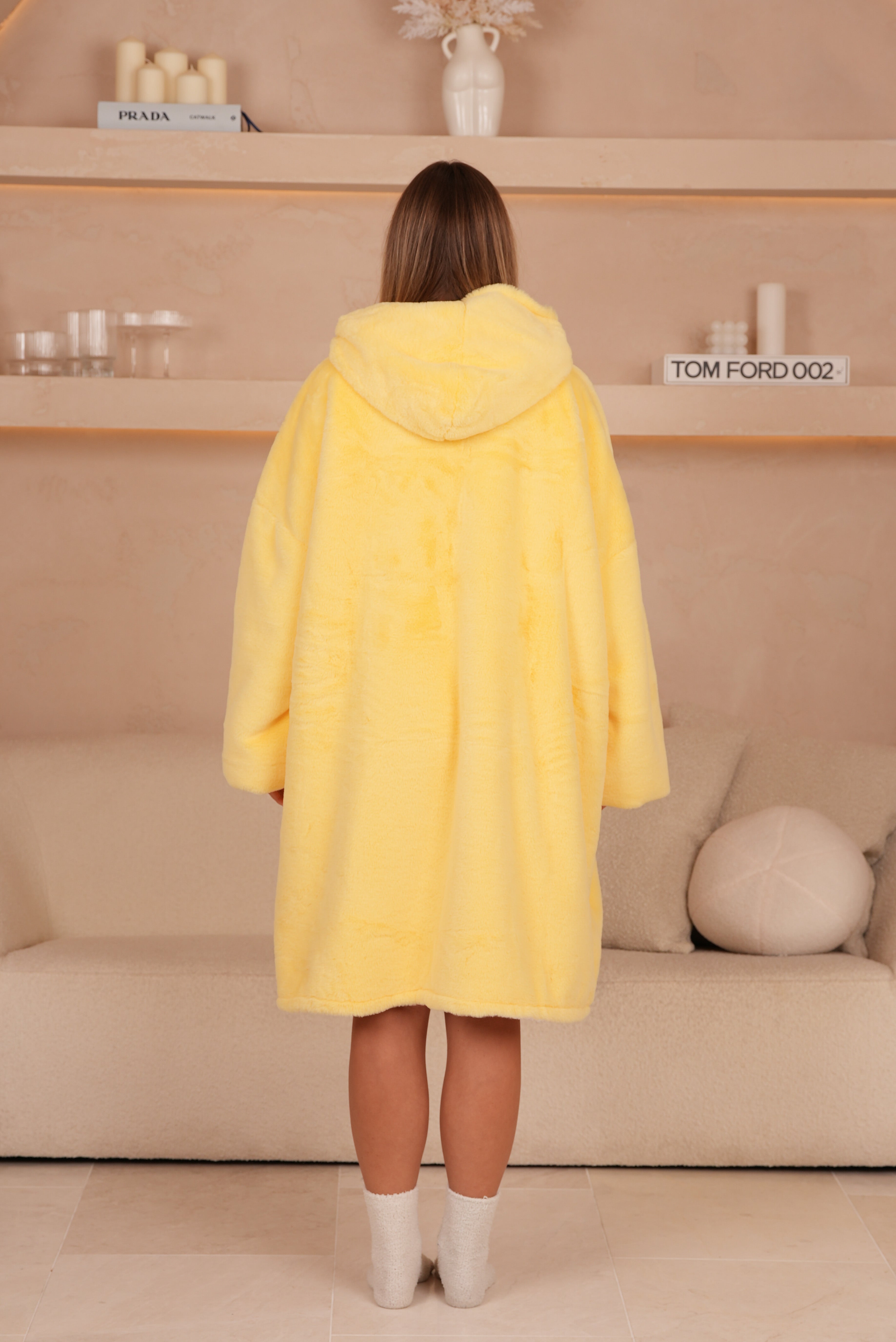 Oversized Hoodie Limoncello