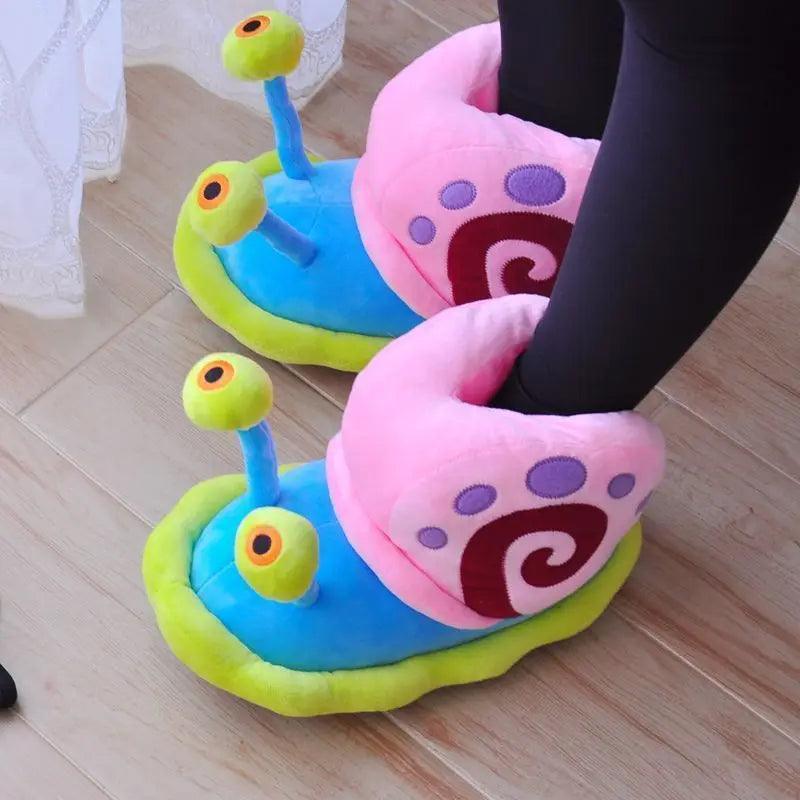 Pantufa Gary caracol - Pofli