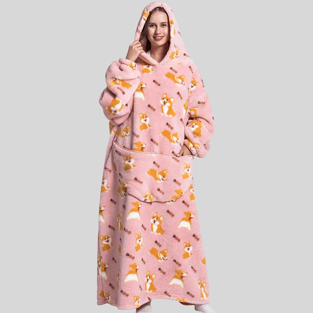 Oversized Corgi Hoodie