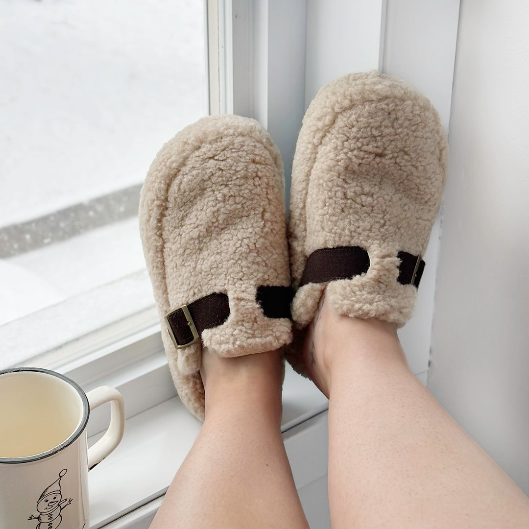 Sofia Plush Mule Slippers