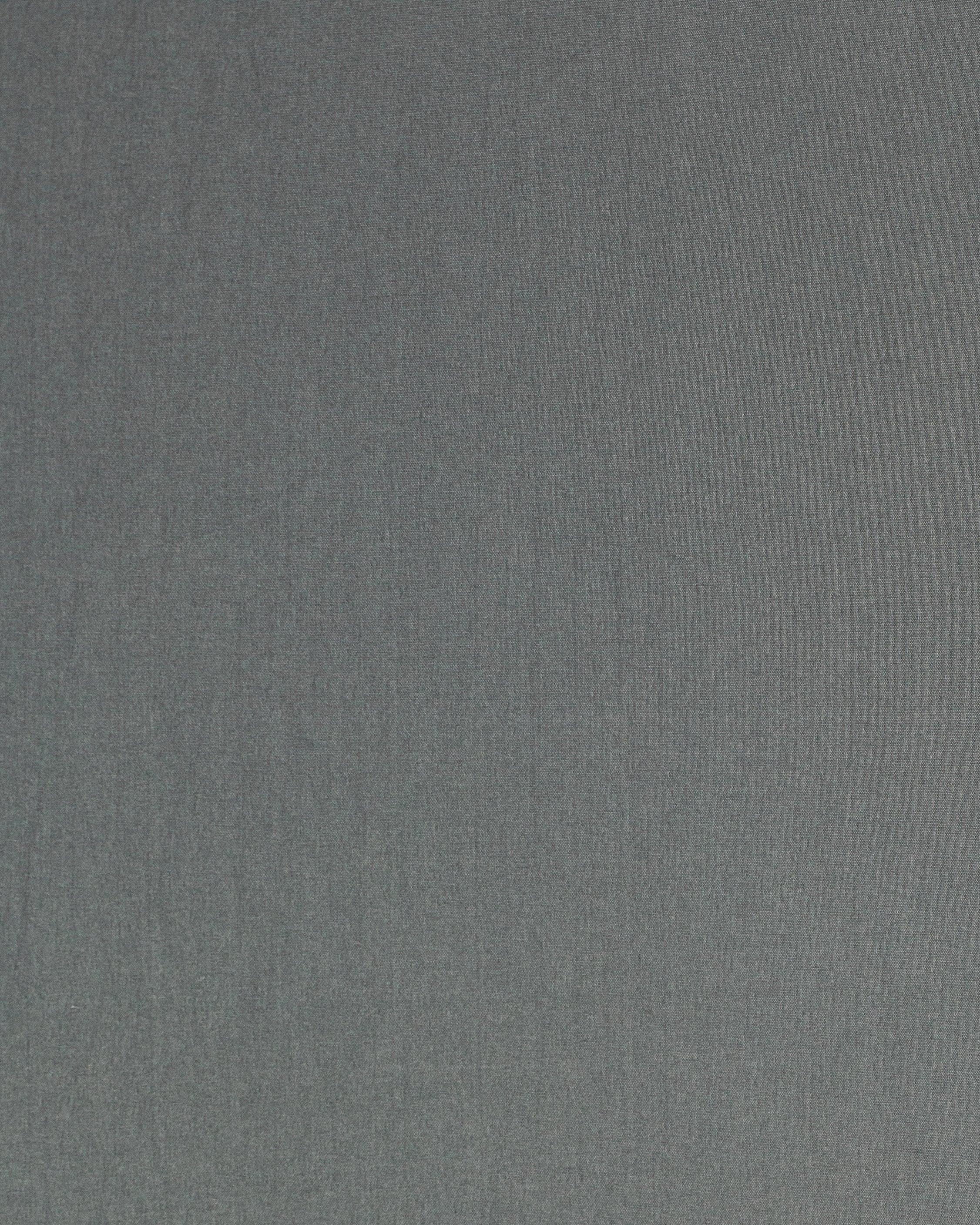 Solid Washed Cotton Duvet - Smoke